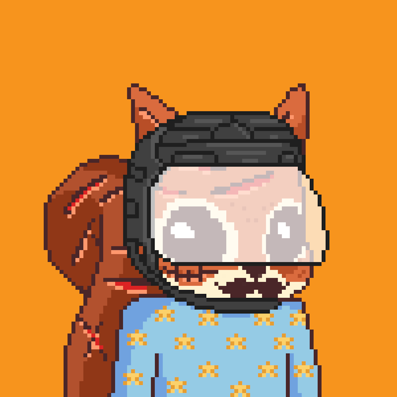 Pixel Squirrels #166